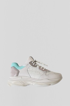 Bronx, Pantofi sport cu insertii de piele si piele intoarsa Baisley Bronx, Pantofi sport cu insertii de piele si piele intoarsa Baisley