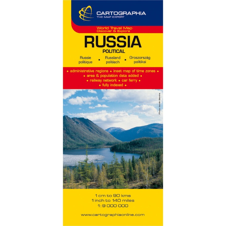 Oroszország politikai térkép