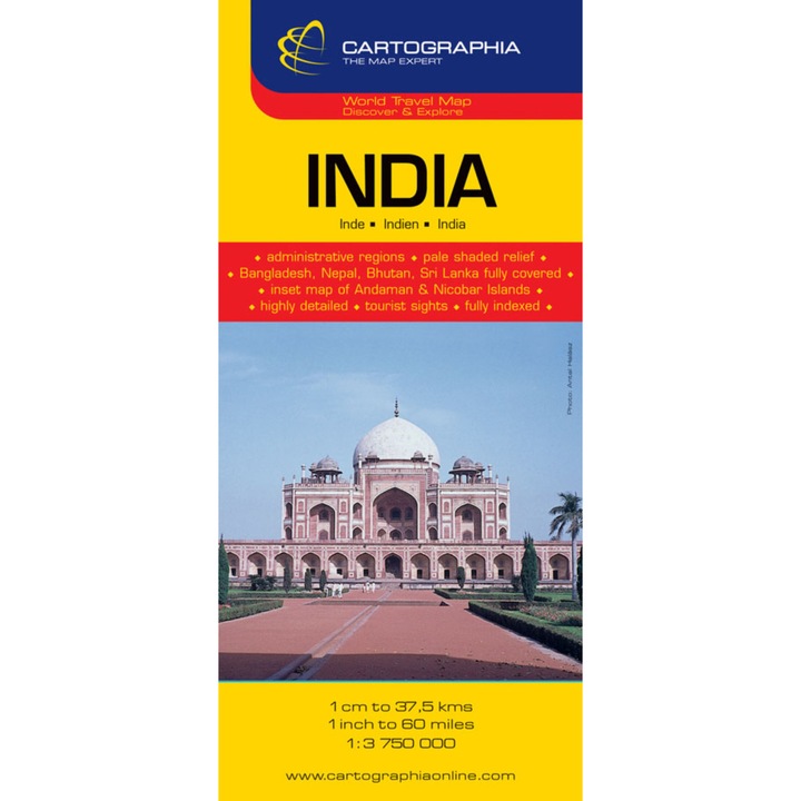 India térkép (outlet)