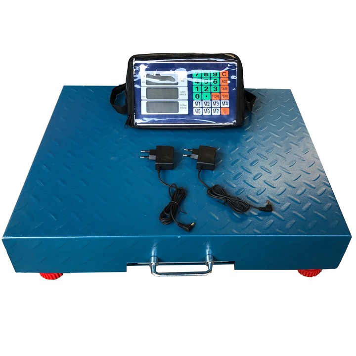 Cantar electronic 600kg Wi-Fi, fara fir, tabla groasa, Wireless