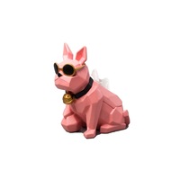 statuetasuport sevetele catel cu ochelari coloria studio design rasina 15x30x21 cm imagen 13_0_
0
