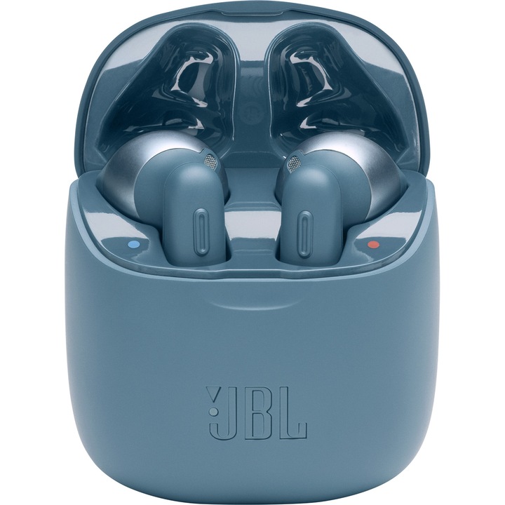 JBL T220 TWSBLU Vezeték nélküli fülhallgató, Bluetooth, Kék