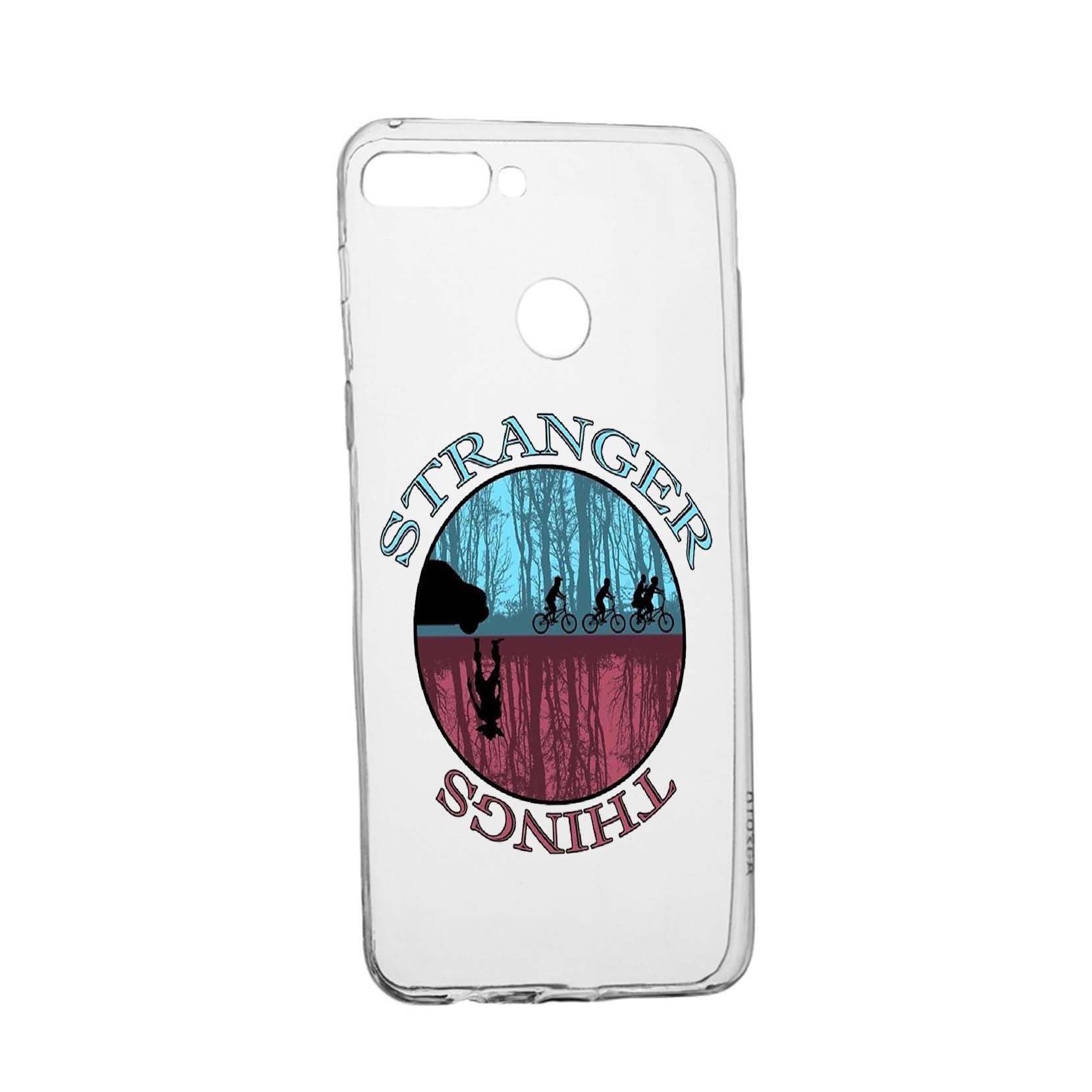 Husa de protectie Stranger Things, Movie pentru Oppo A7/ AX7, rezistenta la uzura, anti-alunecare, din silicon Premium, 368