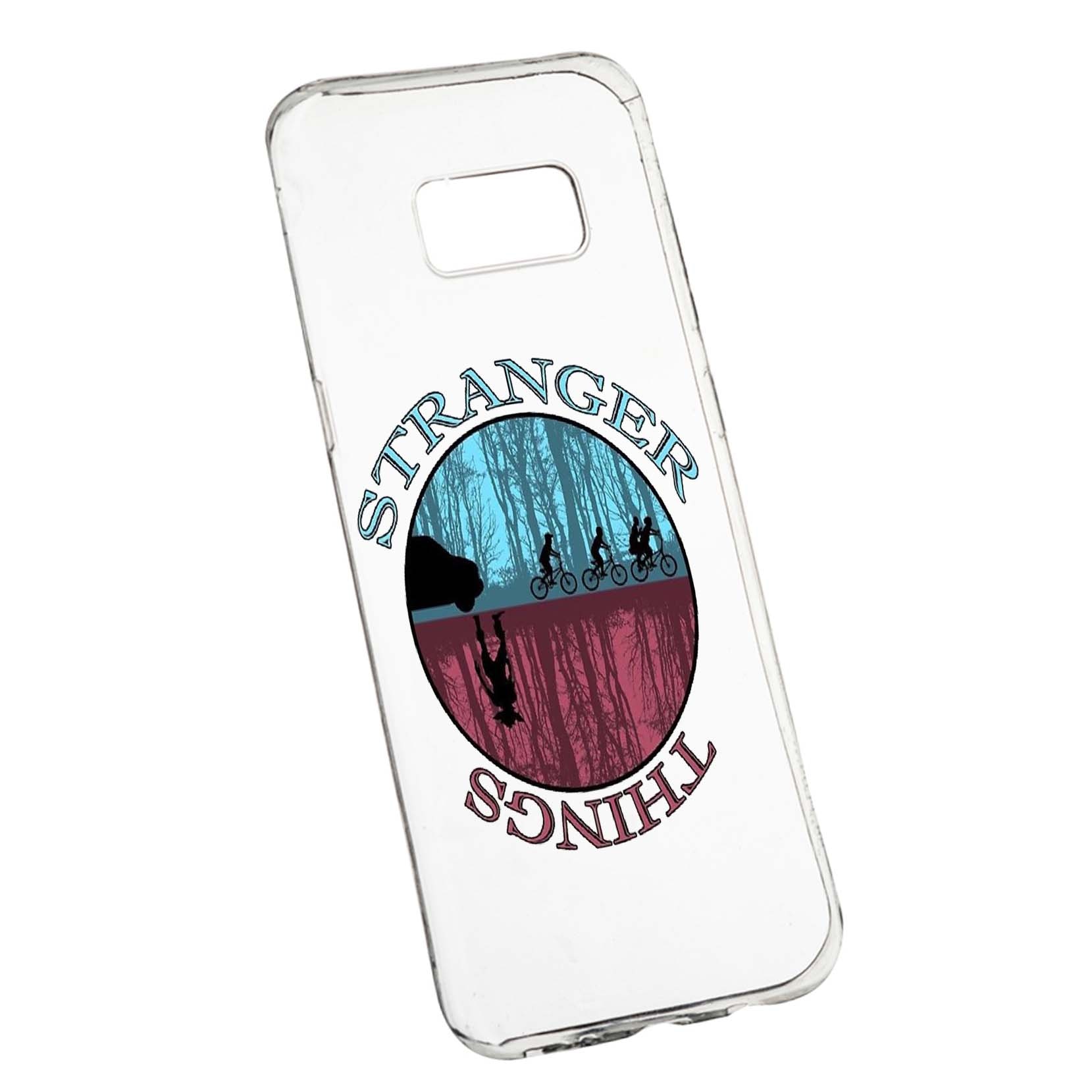 Husa de protectie Stranger Things, Movie pentru Samsung Galaxy S8 Plus, rezistenta la uzura, anti-alunecare, din silicon Premium, 368