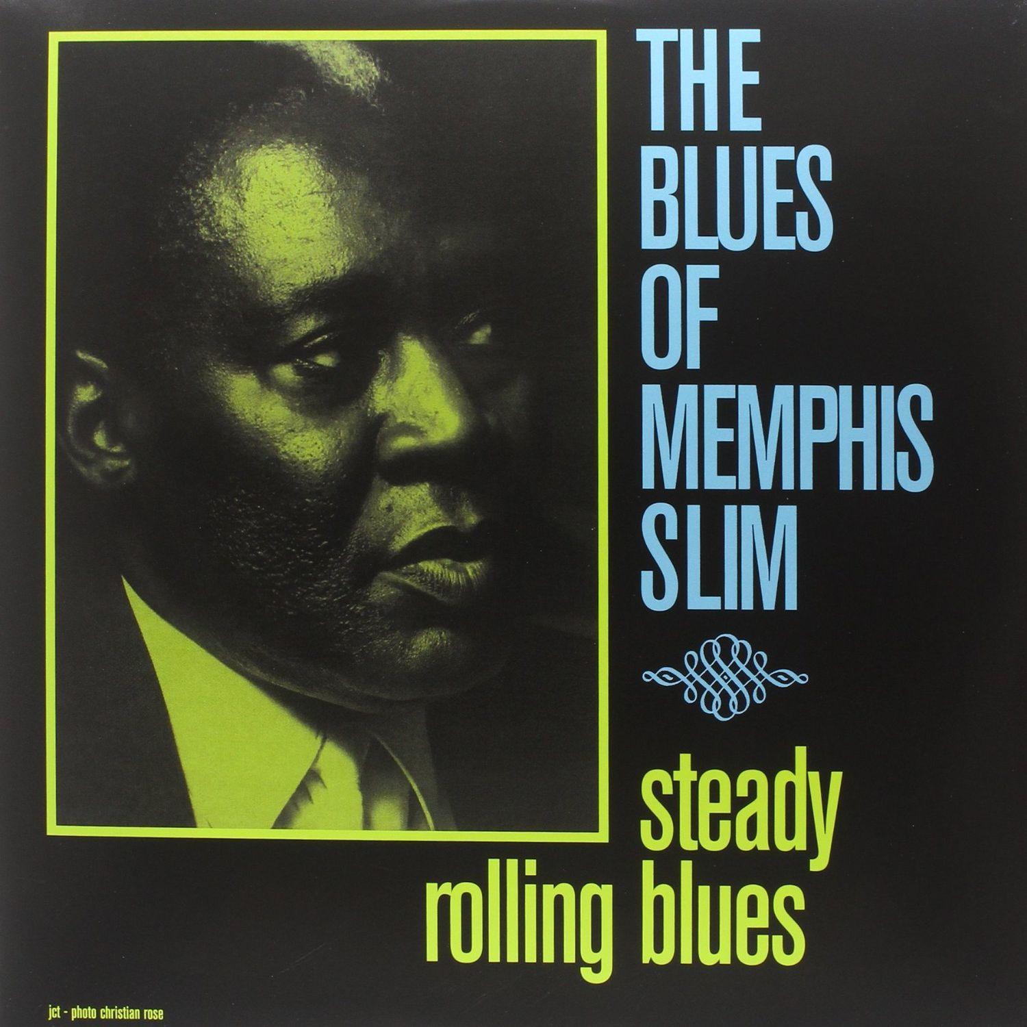 Memphis Slim-Steady Rolling Blues-LP