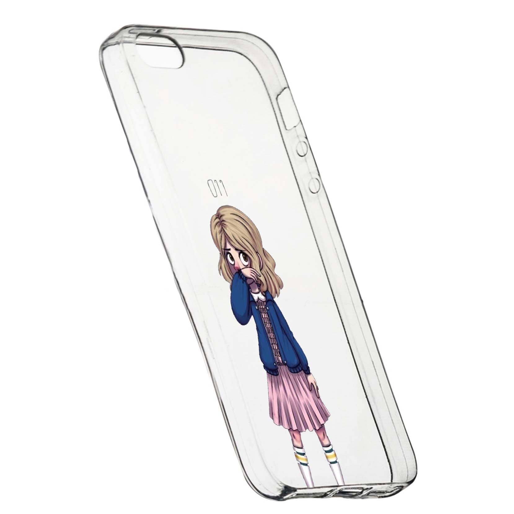 Husa de protectie Stranger Things, Movie pentru Apple iPhone 5 / 5S / SE, rezistenta la uzura, anti-alunecare, din silicon Premium, 371