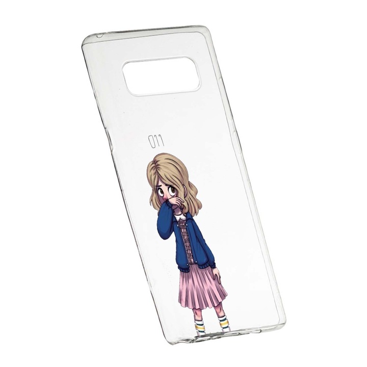 Husa de protectie Stranger Things, Movie pentru Samsung Galaxy Note 9, rezistenta la uzura, anti-alunecare, din silicon Premium, 371