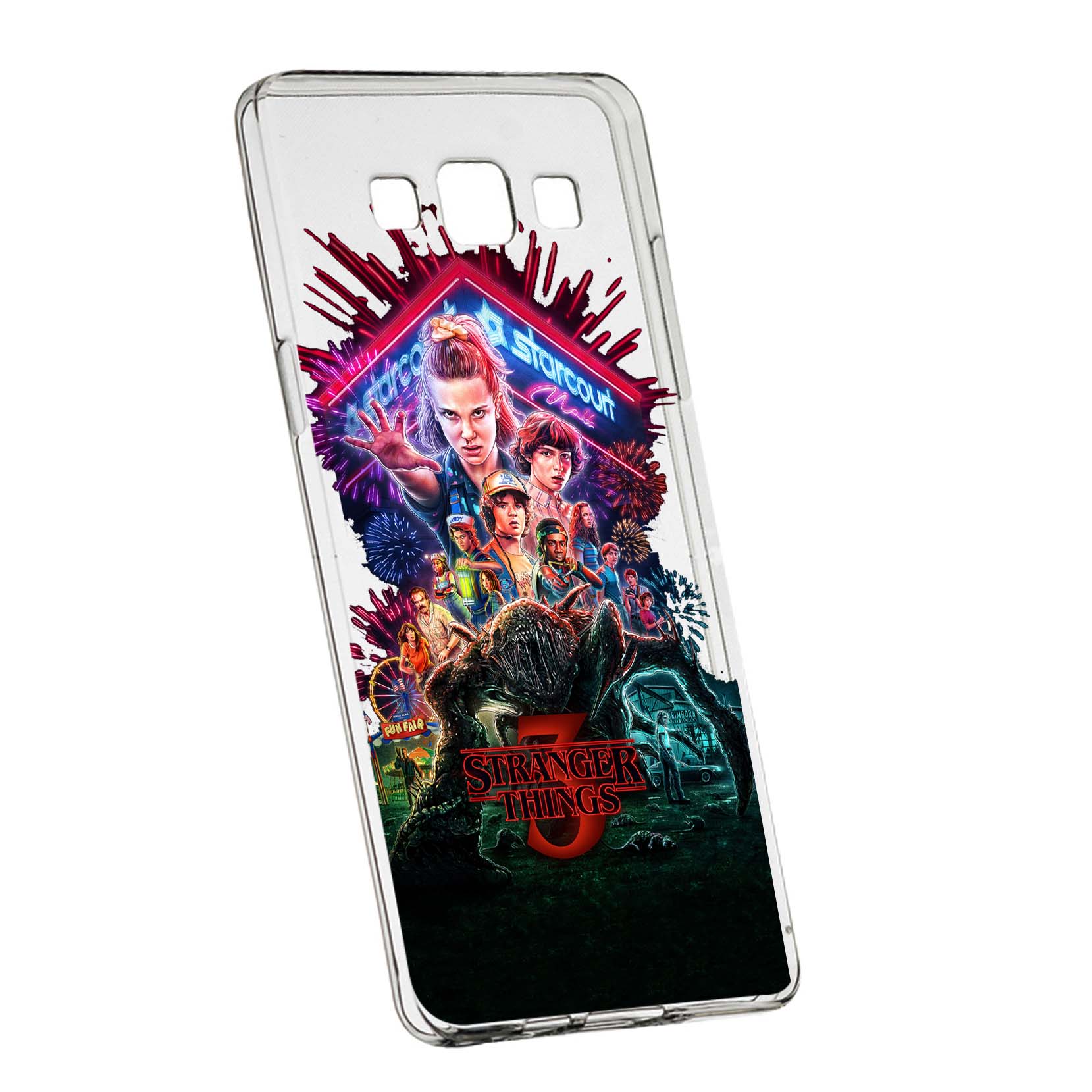 Husa de protectie Stranger Things, Movie pentru Samsung Galaxy J7 2016, rezistenta la uzura, anti-alunecare, din silicon Premium, 372