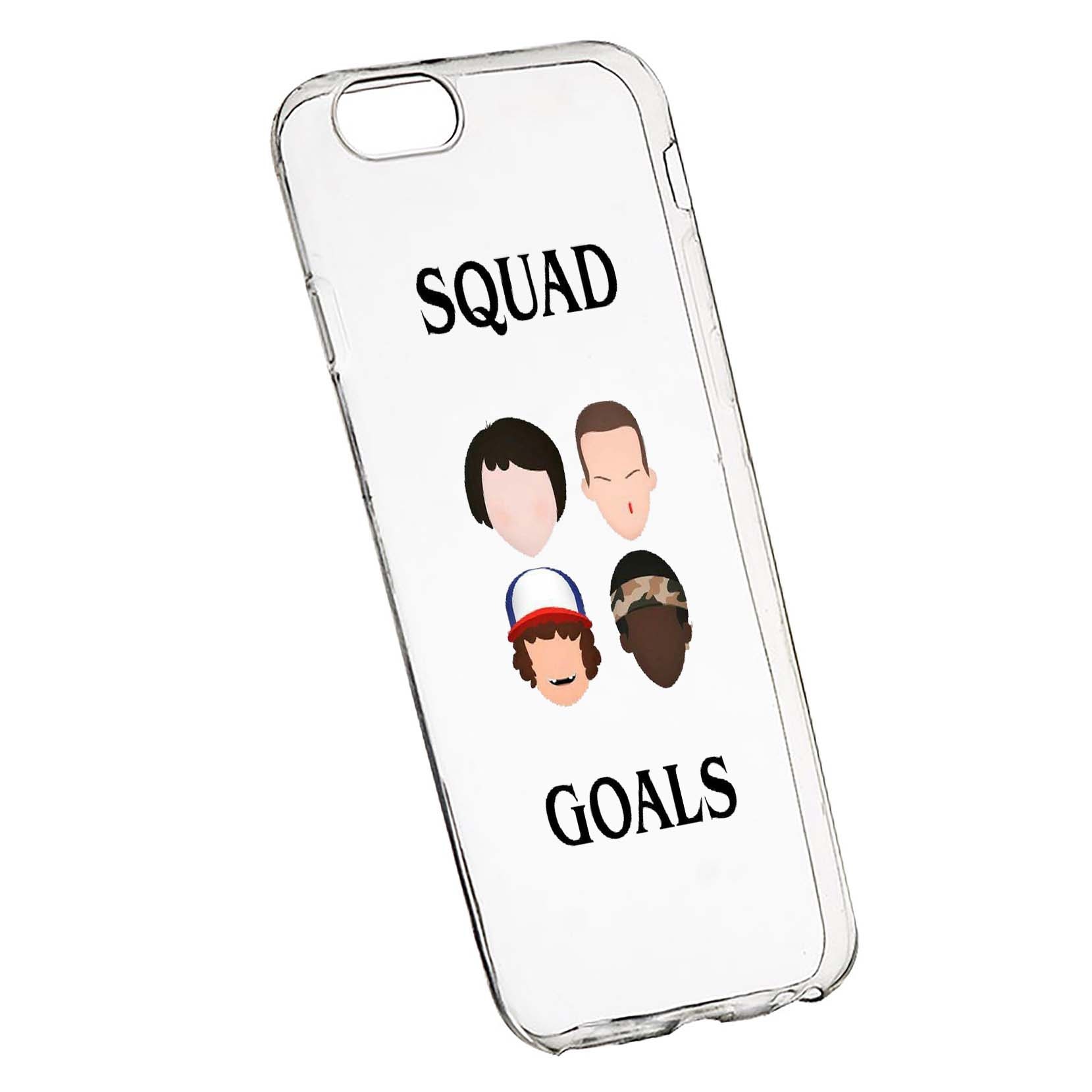 Husa de protectie Stranger Things, Movie pentru Apple iPhone 6 Plus / 6S Plus, rezistenta la uzura, anti-alunecare, din silicon Premium, 374