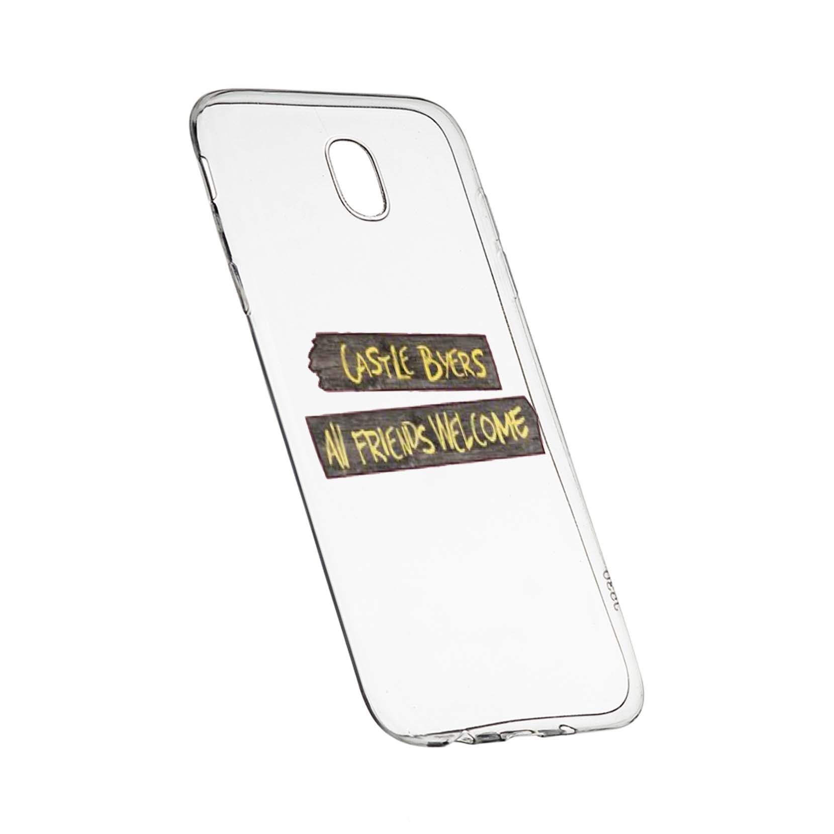 Husa de protectie Stranger Things, Movie pentru Samsung Galaxy J7 2017, rezistenta la uzura, anti-alunecare, din silicon Premium, 375