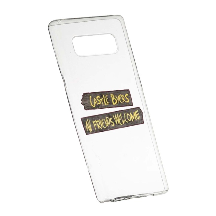 Husa de protectie Stranger Things, Movie pentru Samsung Galaxy Note 9, rezistenta la uzura, anti-alunecare, din silicon Premium, 375