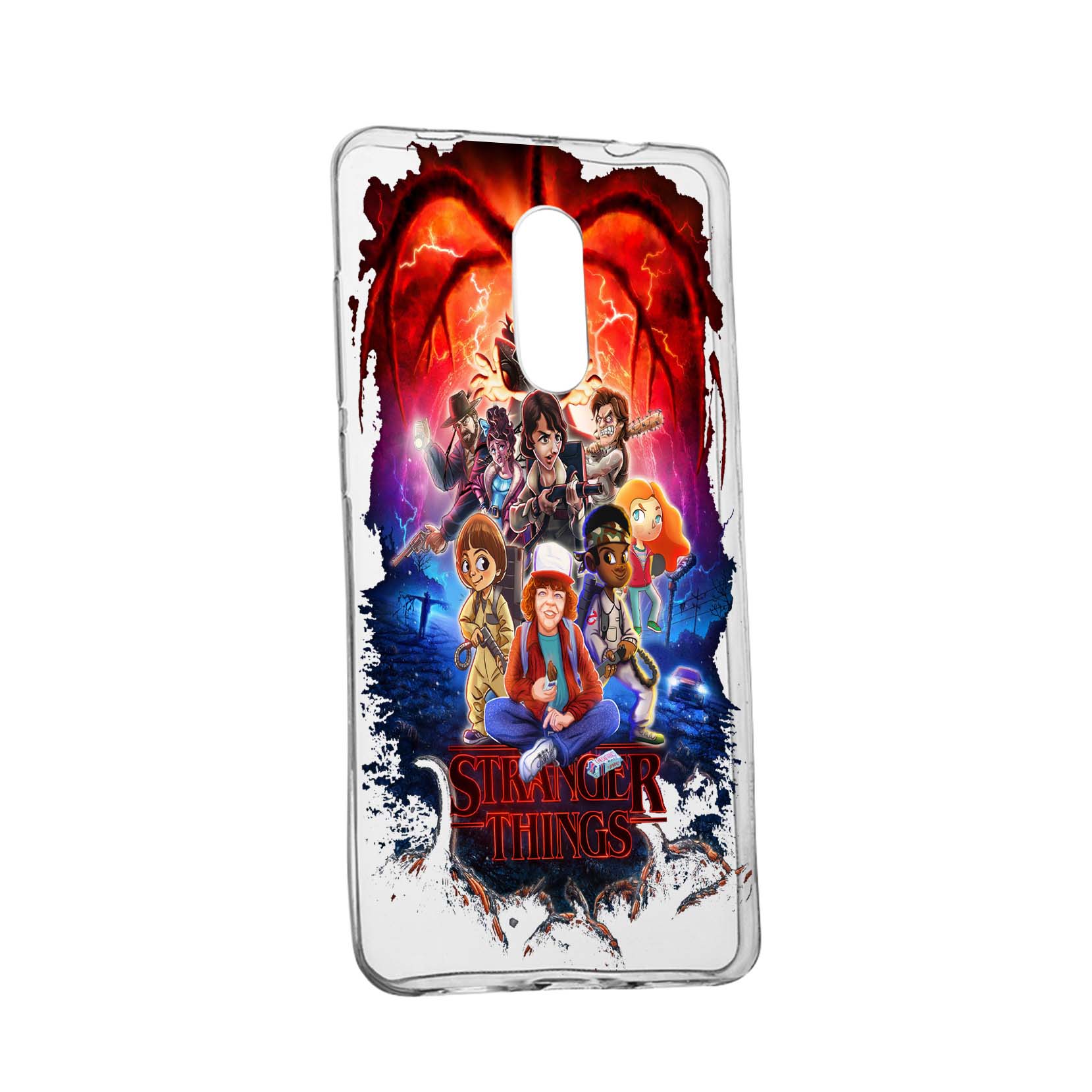 Husa de protectie Stranger Things, Movie pentru Nokia 3.1 (2018), rezistenta la uzura, anti-alunecare, din silicon Premium, 377