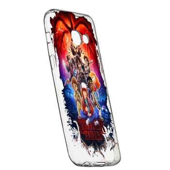 Husa de protectie Stranger Things, Movie pentru Samsung Galaxy J4 Plus 2018, rezistenta la uzura, anti-alunecare, din silicon Premium, 377 Husa de protectie Stranger Things, Movie pentru Samsung Galaxy J4 Plus 2018, rezistenta la uzura, anti-alunecare, din silicon Premium, 377