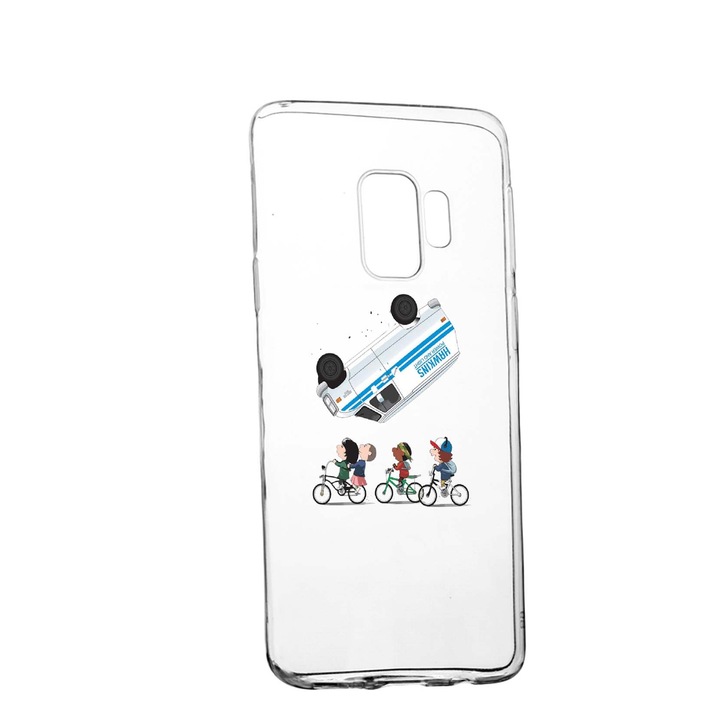 Husa de protectie Stranger Things, Movie pentru Xiaomi Redmi Note 8 Pro, rezistenta la uzura, anti-alunecare, din silicon Premium, 370