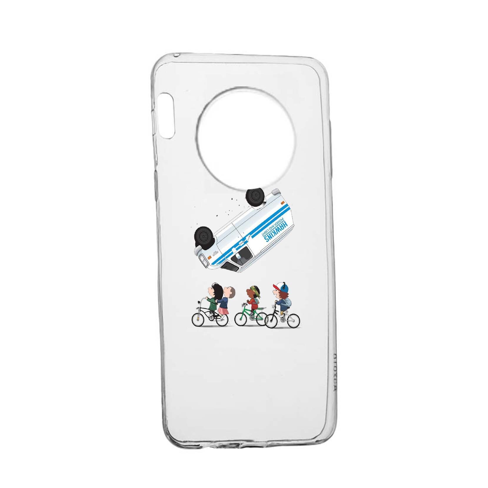 Husa de protectie Stranger Things, Movie pentru Huawei Mate 30, rezistenta la uzura, anti-alunecare, din silicon Premium, 370