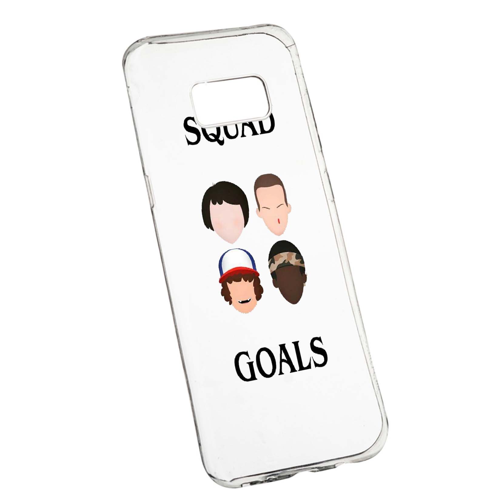 Husa de protectie Stranger Things, Movie pentru Samsung Galaxy S8 Plus, rezistenta la uzura, anti-alunecare, din silicon Premium, 374