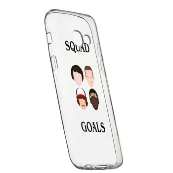 Husa de protectie Stranger Things, Movie pentru Samsung Galaxy J4 Plus 2018, rezistenta la uzura, anti-alunecare, din silicon Premium, 374 Husa de protectie Stranger Things, Movie pentru Samsung Galaxy J4 Plus 2018, rezistenta la uzura, anti-alunecare, din silicon Premium, 374