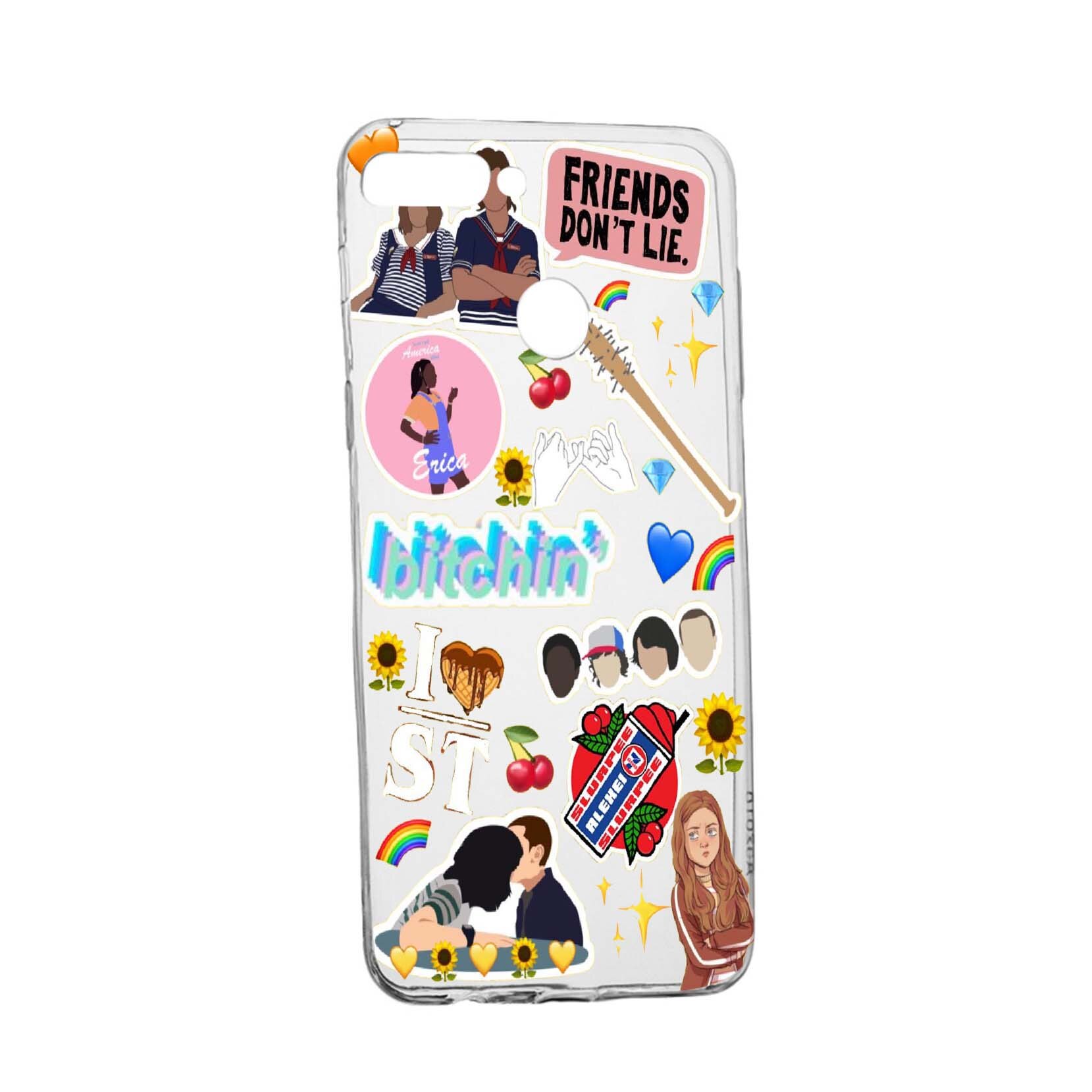 Husa de protectie Stranger Things, Movie pentru Xiaomi Mi8 Lite, rezistenta la uzura, anti-alunecare, din silicon Premium, 376