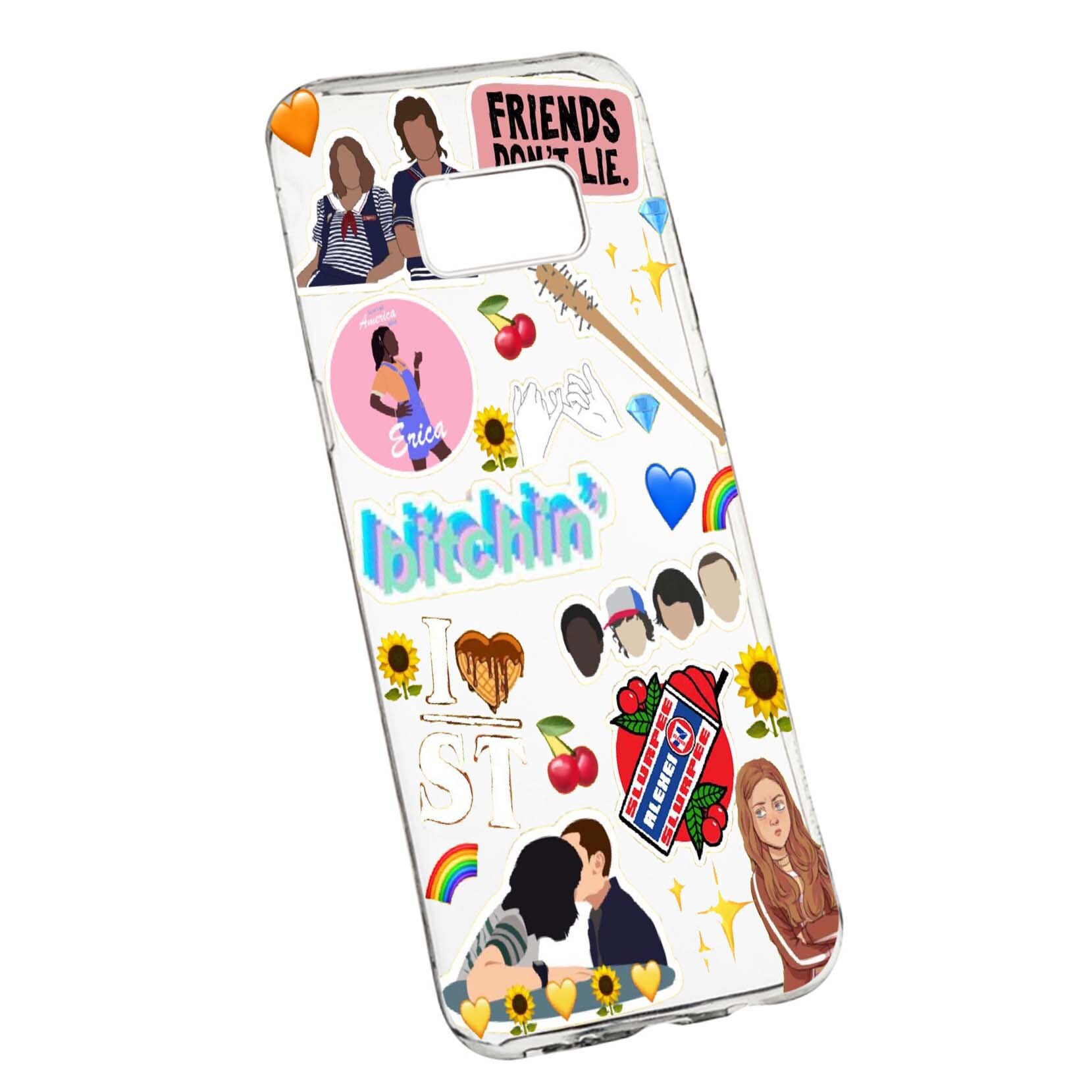 Husa de protectie Stranger Things, Movie pentru Samsung Galaxy S8, rezistenta la uzura, anti-alunecare, din silicon Premium, 376