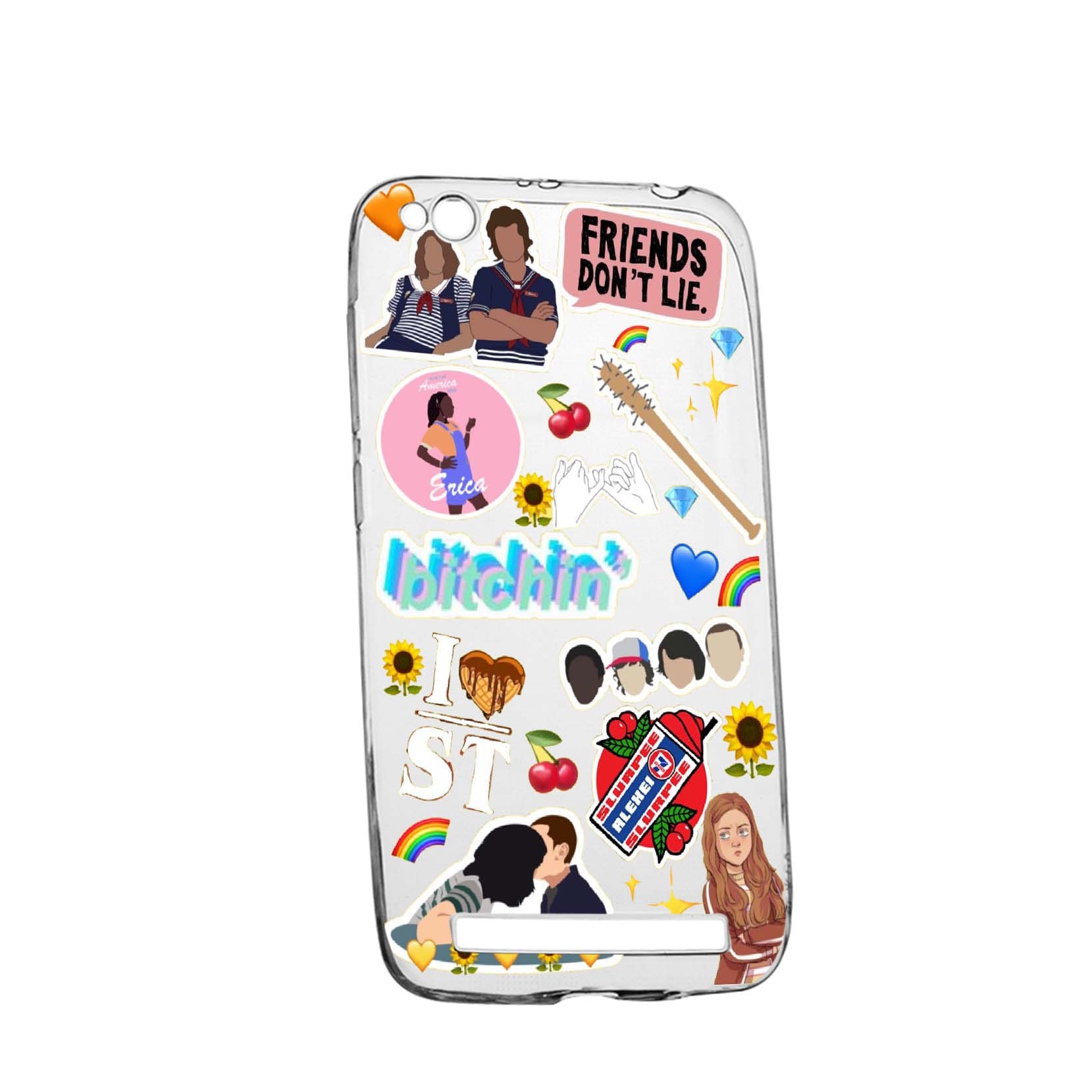 Husa de protectie Stranger Things, Movie pentru Xiaomi Redmi 5A, rezistenta la uzura, anti-alunecare, din silicon Premium, 376