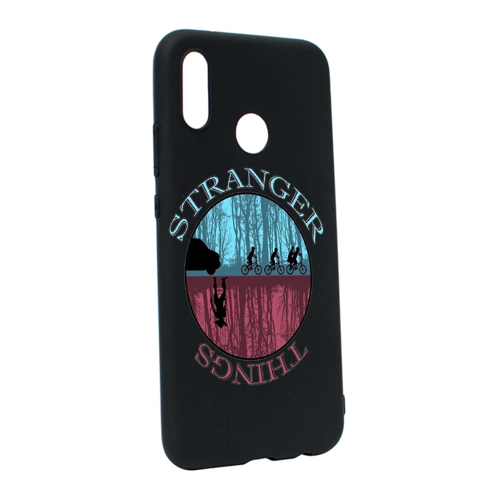 Husa de protectie Stranger Things, Movie, pentru Huawei P20 Lite, rezistenta la uzura, anti-alunecare, din silicon Premium, B368