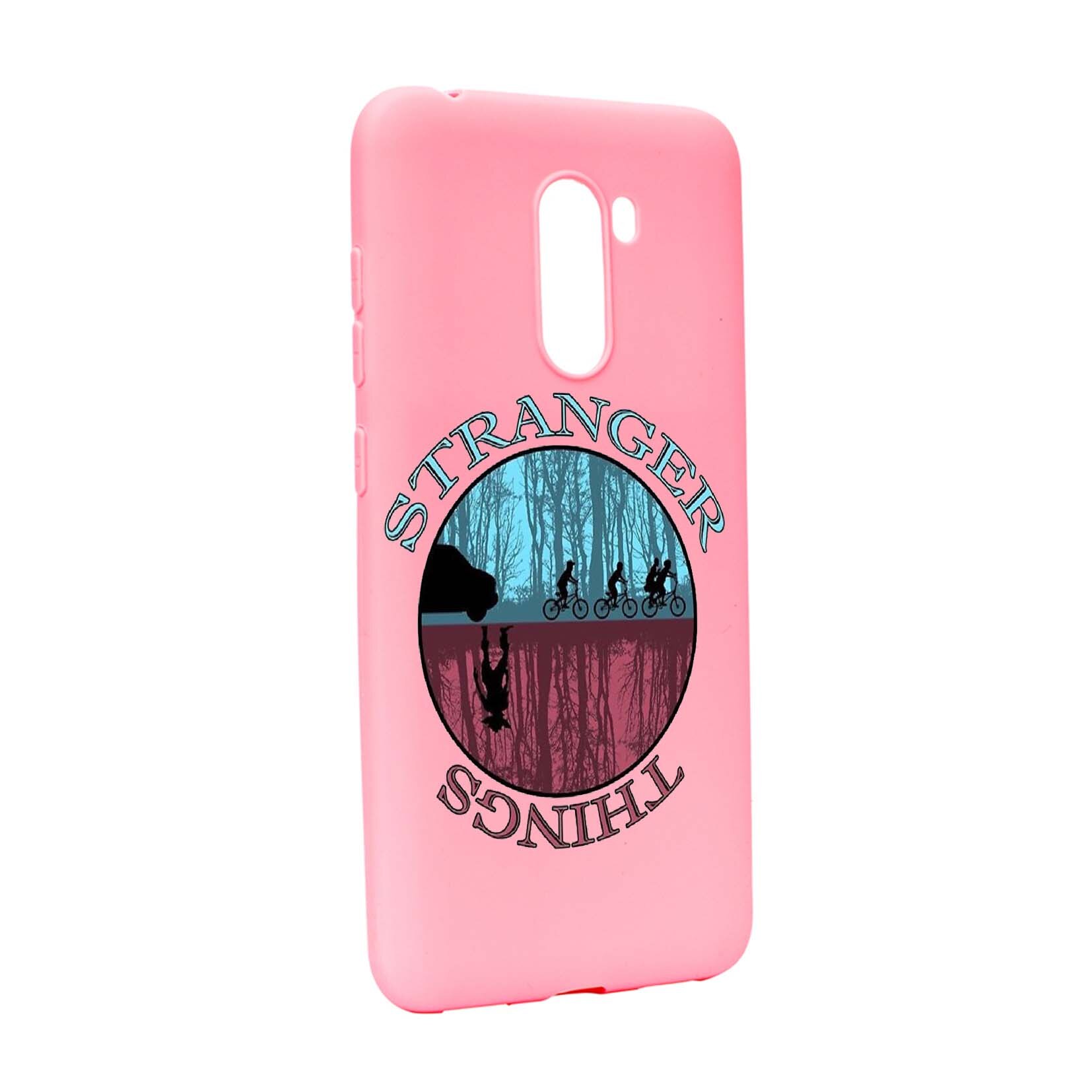 Husa de protectie Stranger Things, Movie, pentru Xiaomi PocoPhone F1, rezistenta la uzura, anti-alunecare, din silicon Premium, P368