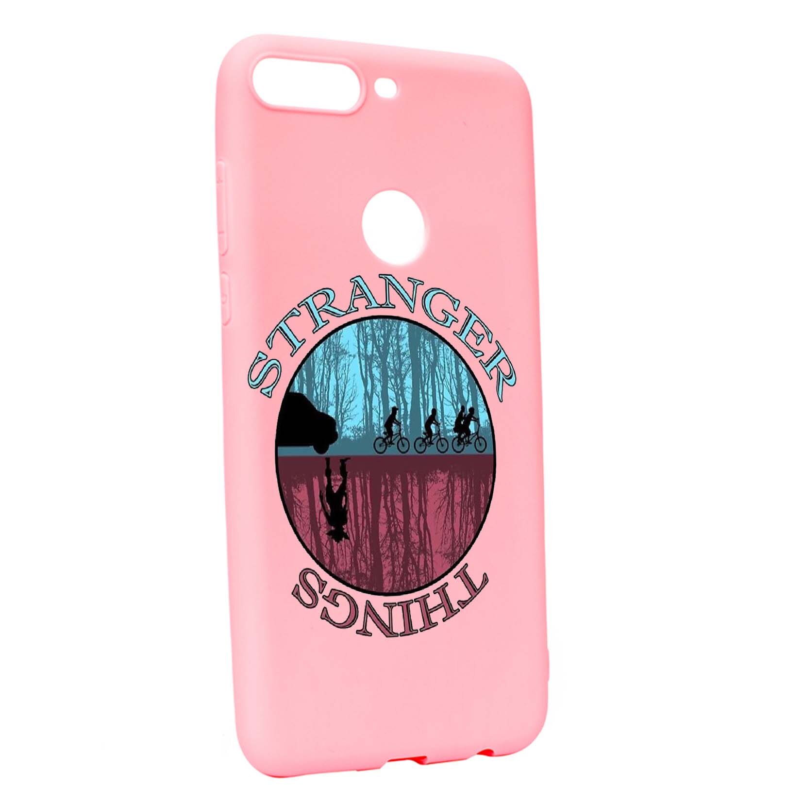 Husa de protectie Stranger Things, Movie, pentru OnePlus 5T, rezistenta la uzura, anti-alunecare, din silicon Premium, P368