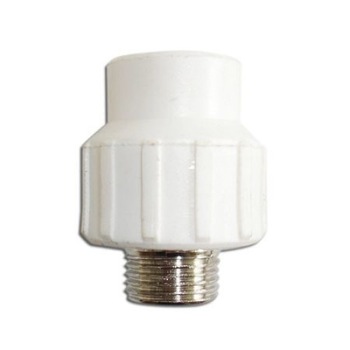 Conector PPR alb 63 x 2 Conector PPR alb 63 x 2