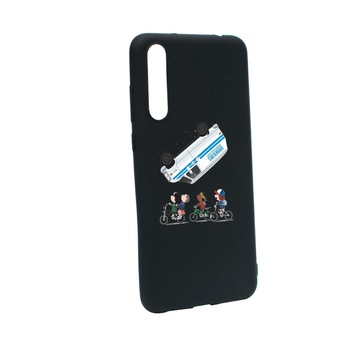 Husa de protectie Stranger Things, Movie, pentru Huawei P20 Pro, rezistenta la uzura, anti-alunecare, din silicon Premium, B370 Husa de protectie Stranger Things, Movie, pentru Huawei P20 Pro, rezistenta la uzura, anti-alunecare, din silicon Premium, B370