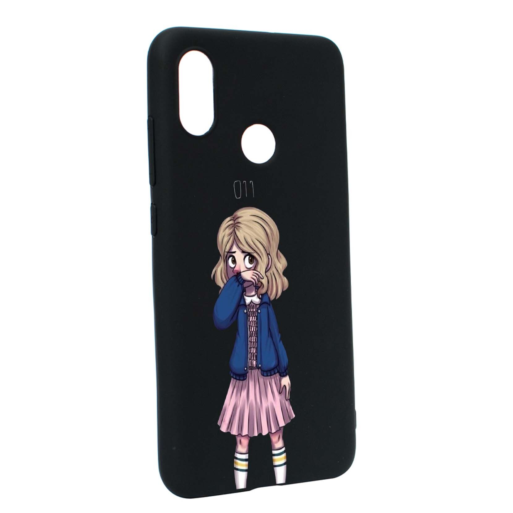 Husa de protectie Stranger Things, Movie, pentru Xiaomi Mi A2 Lite / Redmi 6 Pro, rezistenta la uzura, anti-alunecare, din silicon Premium, B371