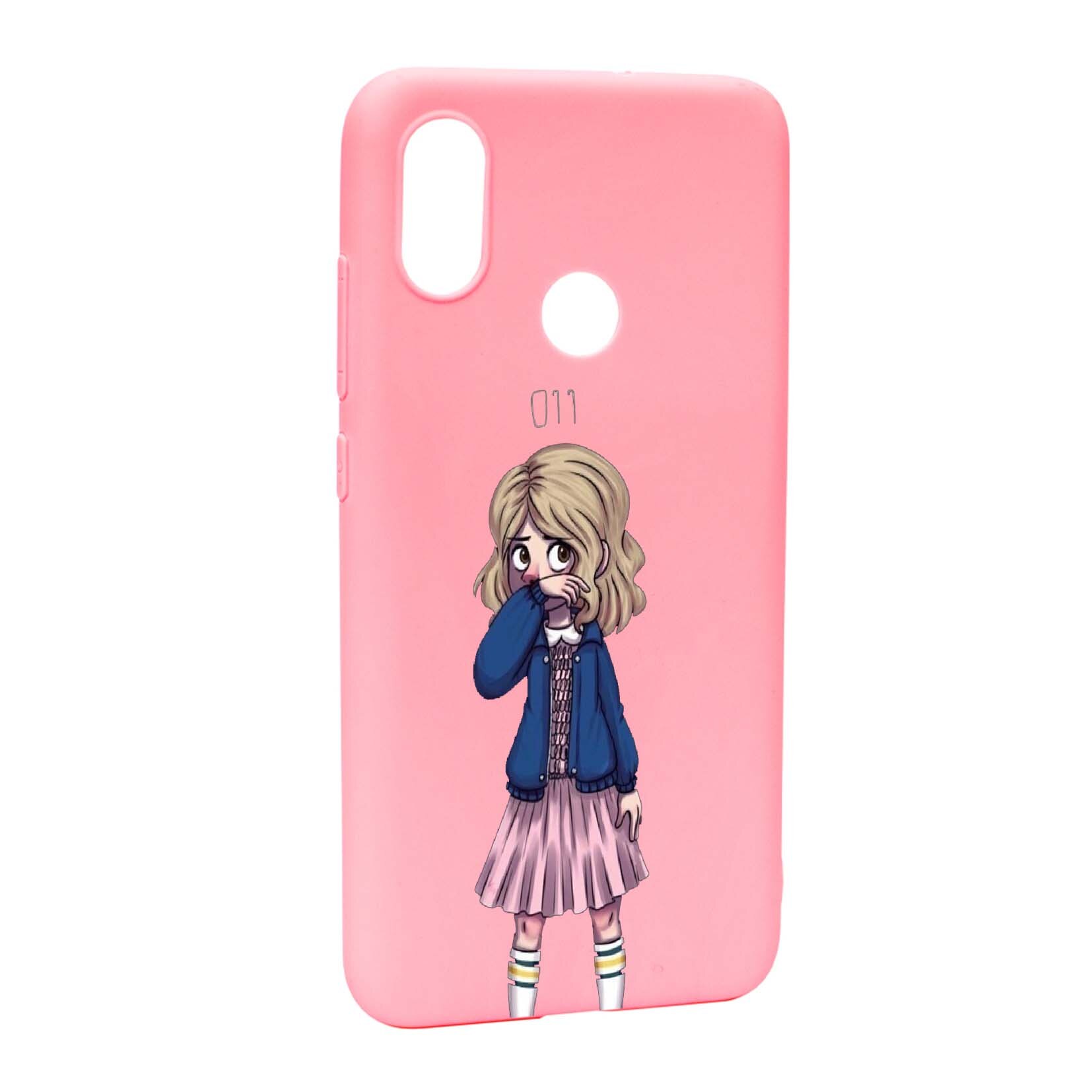 Husa de protectie Stranger Things, Movie, pentru Xiaomi Mi 8, rezistenta la uzura, anti-alunecare, din silicon Premium, P371
