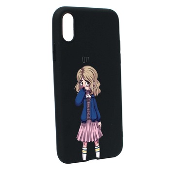 Husa de protectie Stranger Things, Movie, pentru Apple iPhone XS / X, rezistenta la uzura, anti-alunecare, din silicon Premium, B371 Husa de protectie Stranger Things, Movie, pentru Apple iPhone XS / X, rezistenta la uzura, anti-alunecare, din silicon Premium, B371