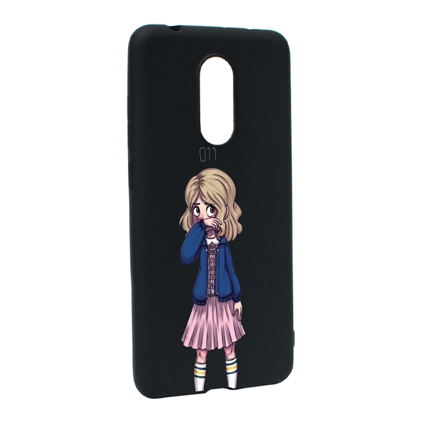 Husa de protectie Stranger Things, Movie, pentru Xiaomi Redmi 5, rezistenta la uzura, anti-alunecare, din silicon Premium, B371