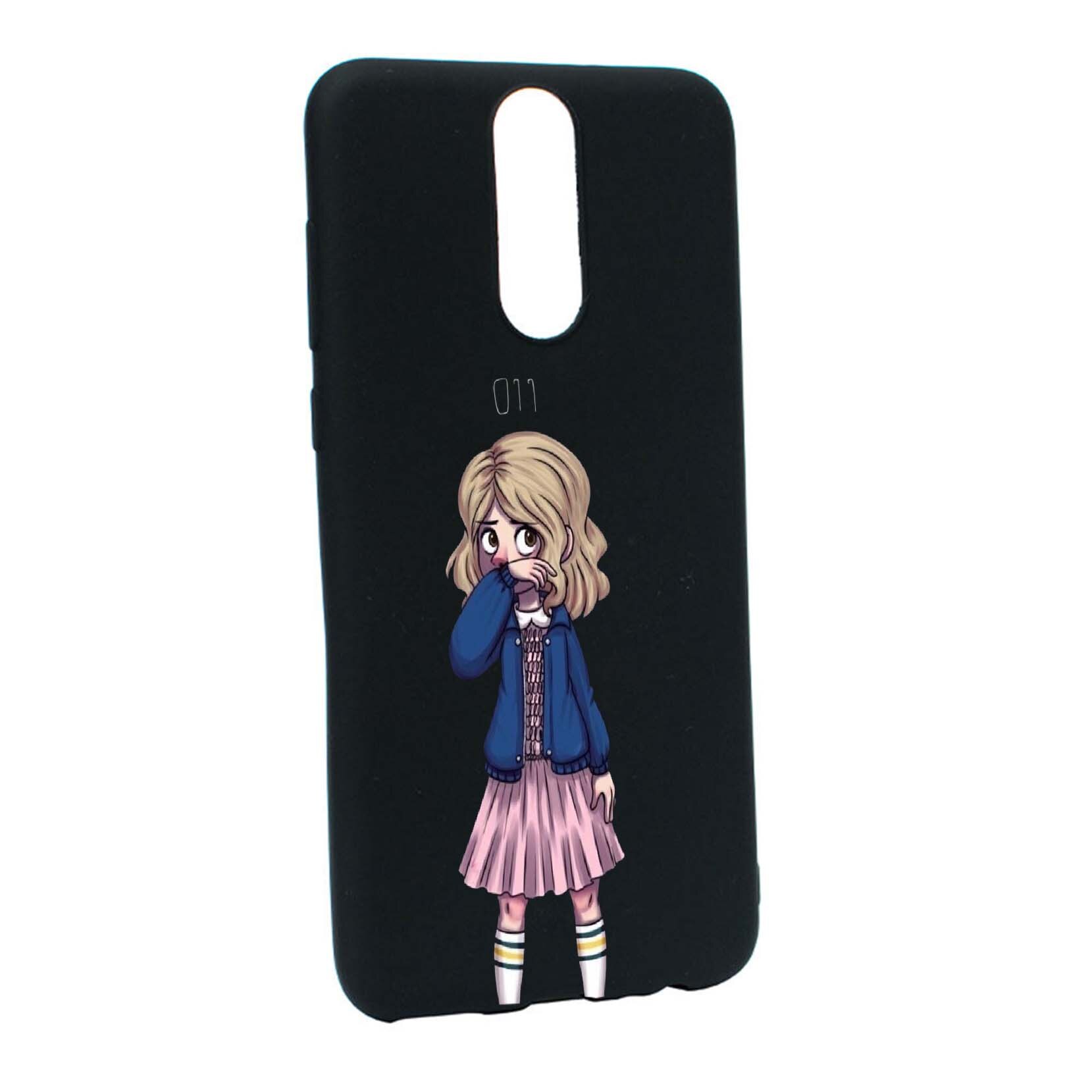 Husa de protectie Stranger Things, Movie, pentru Huawei Mate 10 Lite, rezistenta la uzura, anti-alunecare, din silicon Premium, B371