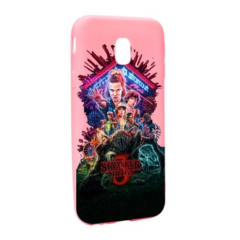 Husa de protectie Stranger Things, Movie, pentru Samsung Galaxy J3 2018, rezistenta la uzura, anti-alunecare, din silicon Premium, P372 Husa de protectie Stranger Things, Movie, pentru Samsung Galaxy J3 2018, rezistenta la uzura, anti-alunecare, din silicon Premium, P372