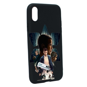 Husa de protectie Stranger Things, Movie, pentru Apple iPhone XS / X, rezistenta la uzura, anti-alunecare, din silicon Premium, B373 Husa de protectie Stranger Things, Movie, pentru Apple iPhone XS / X, rezistenta la uzura, anti-alunecare, din silicon Premium, B373