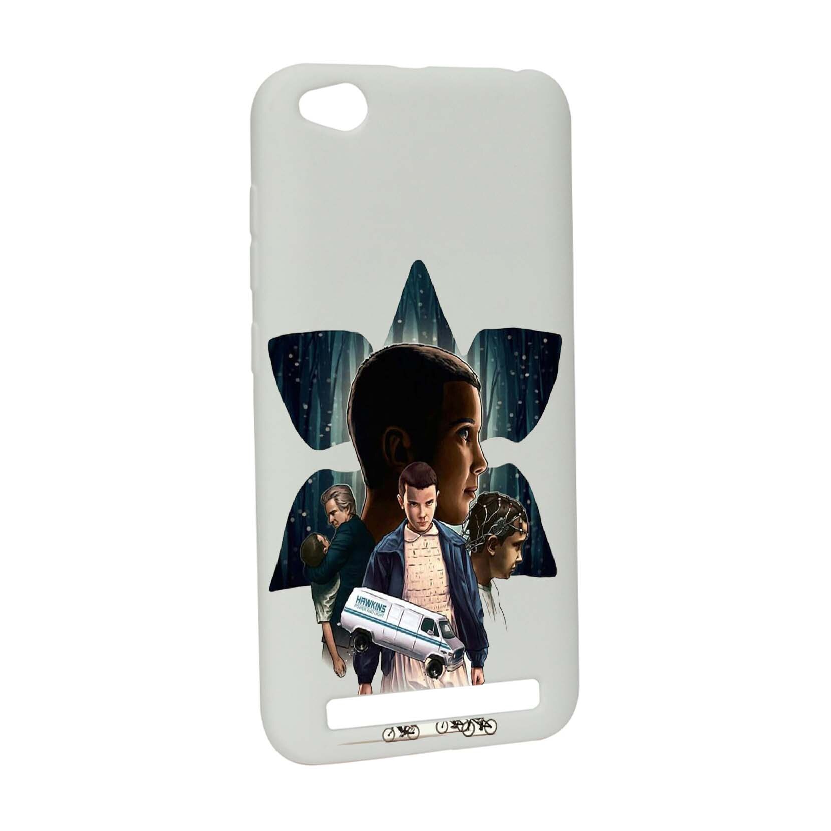 Husa de protectie Stranger Things, Movie, pentru Xiaomi Redmi 5A, rezistenta la uzura, anti-alunecare, din silicon Premium, W373