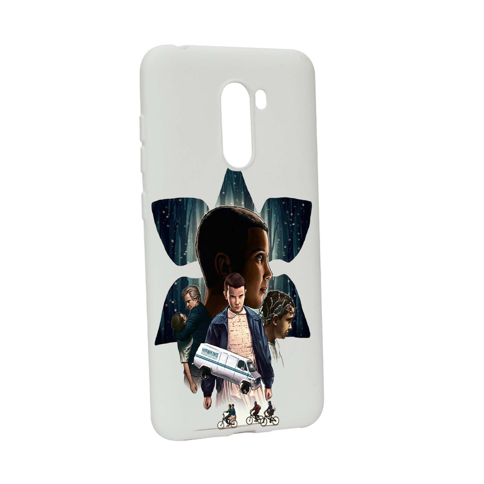 Husa de protectie Stranger Things, Movie, pentru Xiaomi PocoPhone F1, rezistenta la uzura, anti-alunecare, din silicon Premium, W373