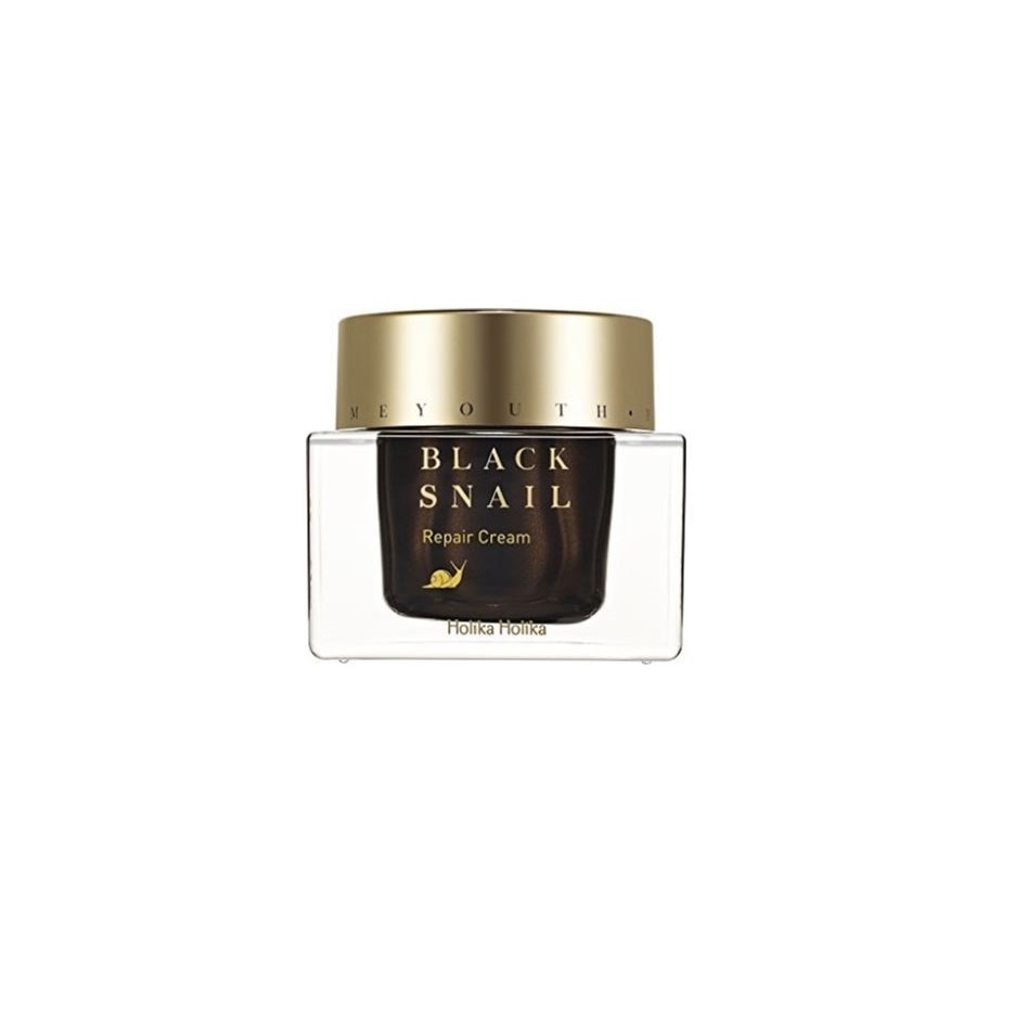Crema regeneranta pentru fata cu extract de melc negru Holika Holika Prime Youth Black Snail Repair Cream, 50 ml