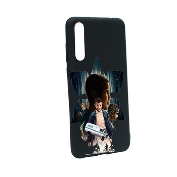 Husa de protectie Stranger Things, Movie, pentru Huawei P20 Pro, rezistenta la uzura, anti-alunecare, din silicon Premium, B373 Husa de protectie Stranger Things, Movie, pentru Huawei P20 Pro, rezistenta la uzura, anti-alunecare, din silicon Premium, B373