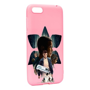 Husa de protectie Stranger Things, Movie, pentru Huawei Y5 2018, rezistenta la uzura, anti-alunecare, din silicon Premium, P373 Husa de protectie Stranger Things, Movie, pentru Huawei Y5 2018, rezistenta la uzura, anti-alunecare, din silicon Premium, P373