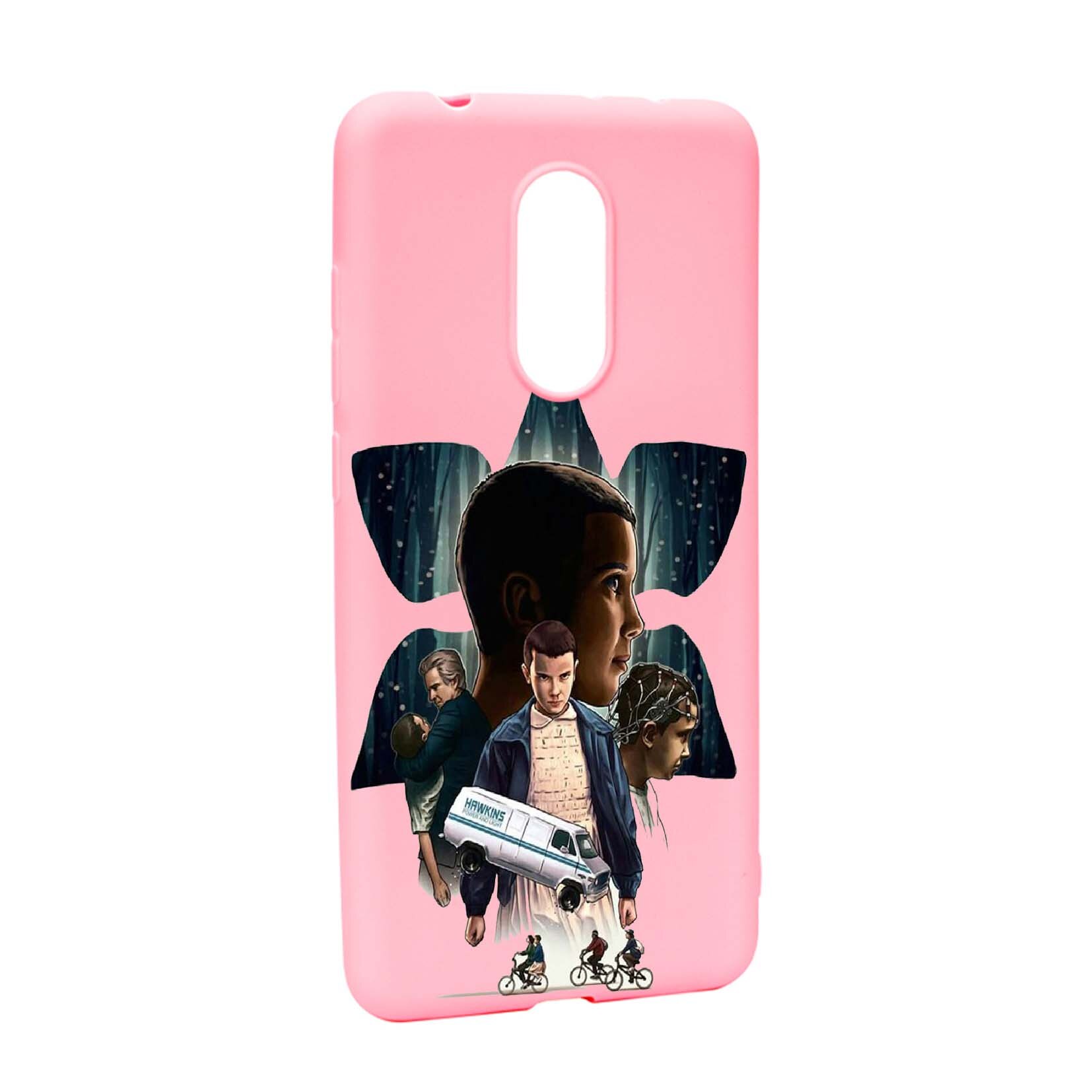 Husa de protectie Stranger Things, Movie, pentru Xiaomi Redmi Note 5 / Redmi 5 Plus, rezistenta la uzura, anti-alunecare, din silicon Premium, P373