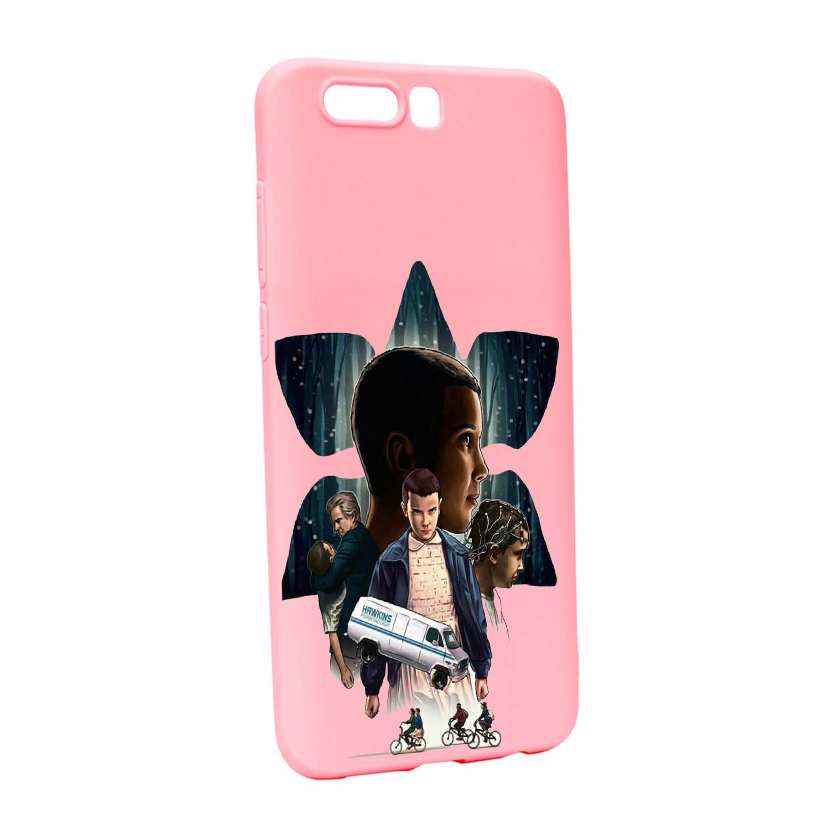 Husa de protectie Stranger Things, Movie, pentru Huawei Honor 9, rezistenta la uzura, anti-alunecare, din silicon Premium, P373