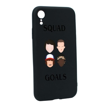 Husa de protectie Stranger Things, Movie, pentru Apple iPhone XR, rezistenta la uzura, anti-alunecare, din silicon Premium, B374 Husa de protectie Stranger Things, Movie, pentru Apple iPhone XR, rezistenta la uzura, anti-alunecare, din silicon Premium, B374