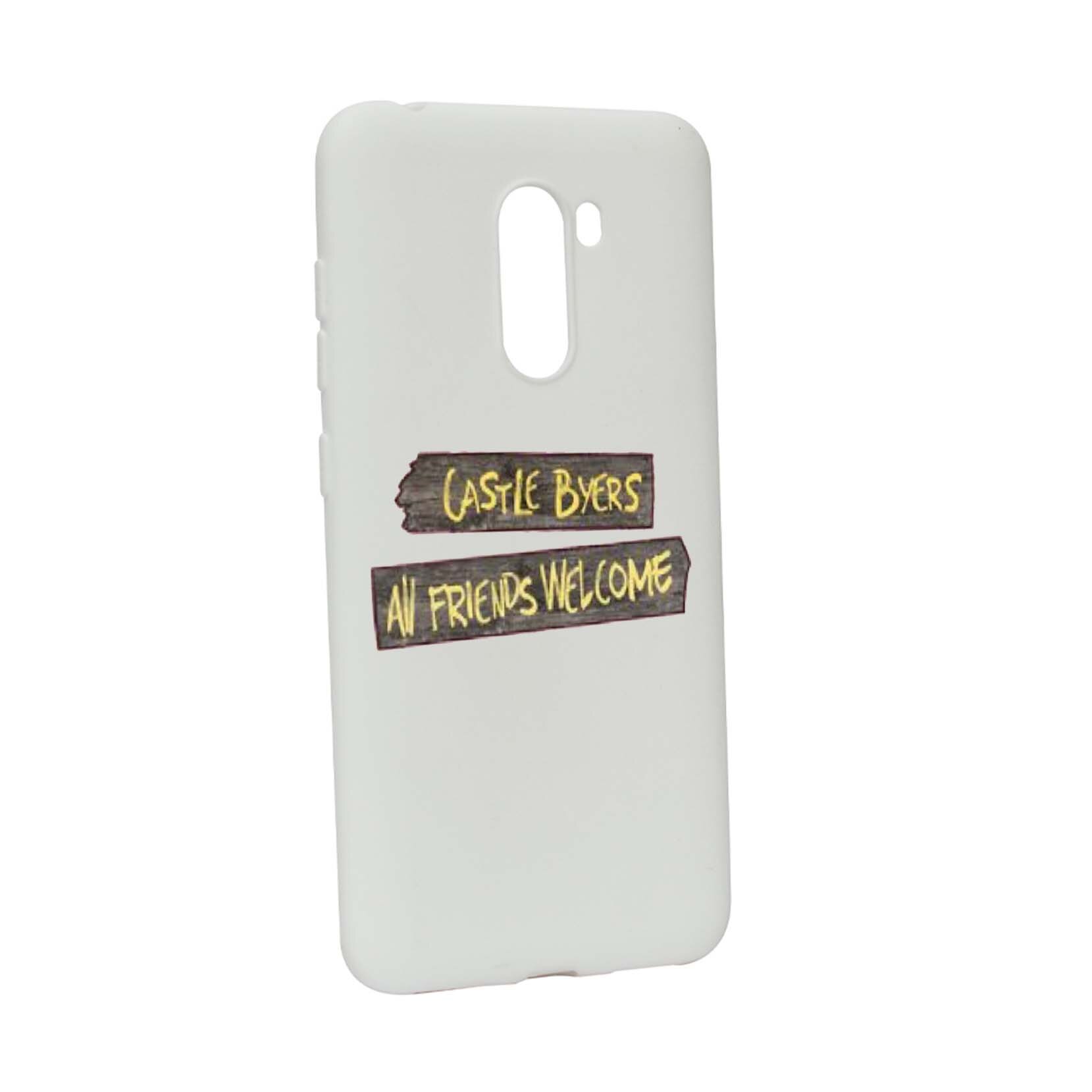 Husa de protectie Stranger Things, Movie, pentru Xiaomi PocoPhone F1, rezistenta la uzura, anti-alunecare, din silicon Premium, W375
