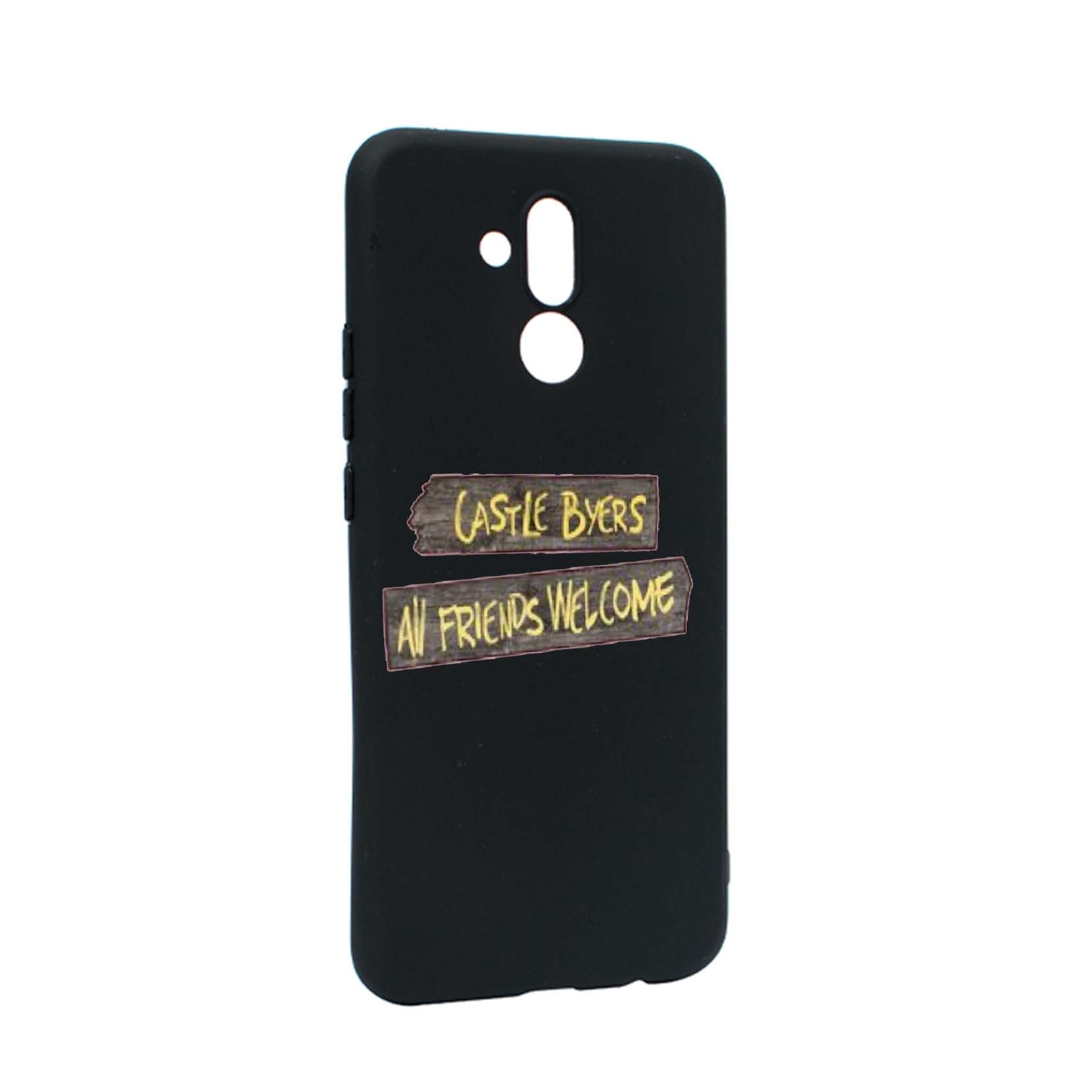 Husa de protectie Stranger Things, Movie, pentru Huawei Mate 20 Lite, rezistenta la uzura, anti-alunecare, din silicon Premium, B375