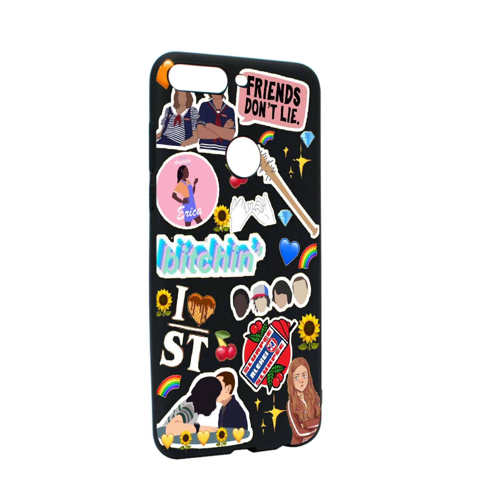 Husa de protectie Stranger Things, Movie, pentru Huawei Y7 2018 / Y7 Prime 2018, rezistenta la uzura, anti-alunecare, din silicon Premium, B376