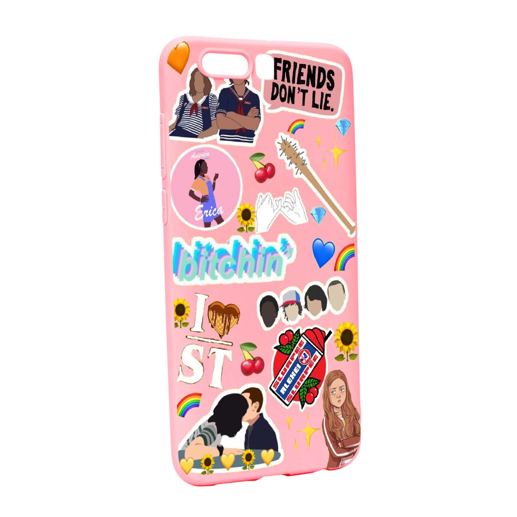 Husa de protectie Stranger Things, Movie, pentru Huawei Honor 9, rezistenta la uzura, anti-alunecare, din silicon Premium, P376