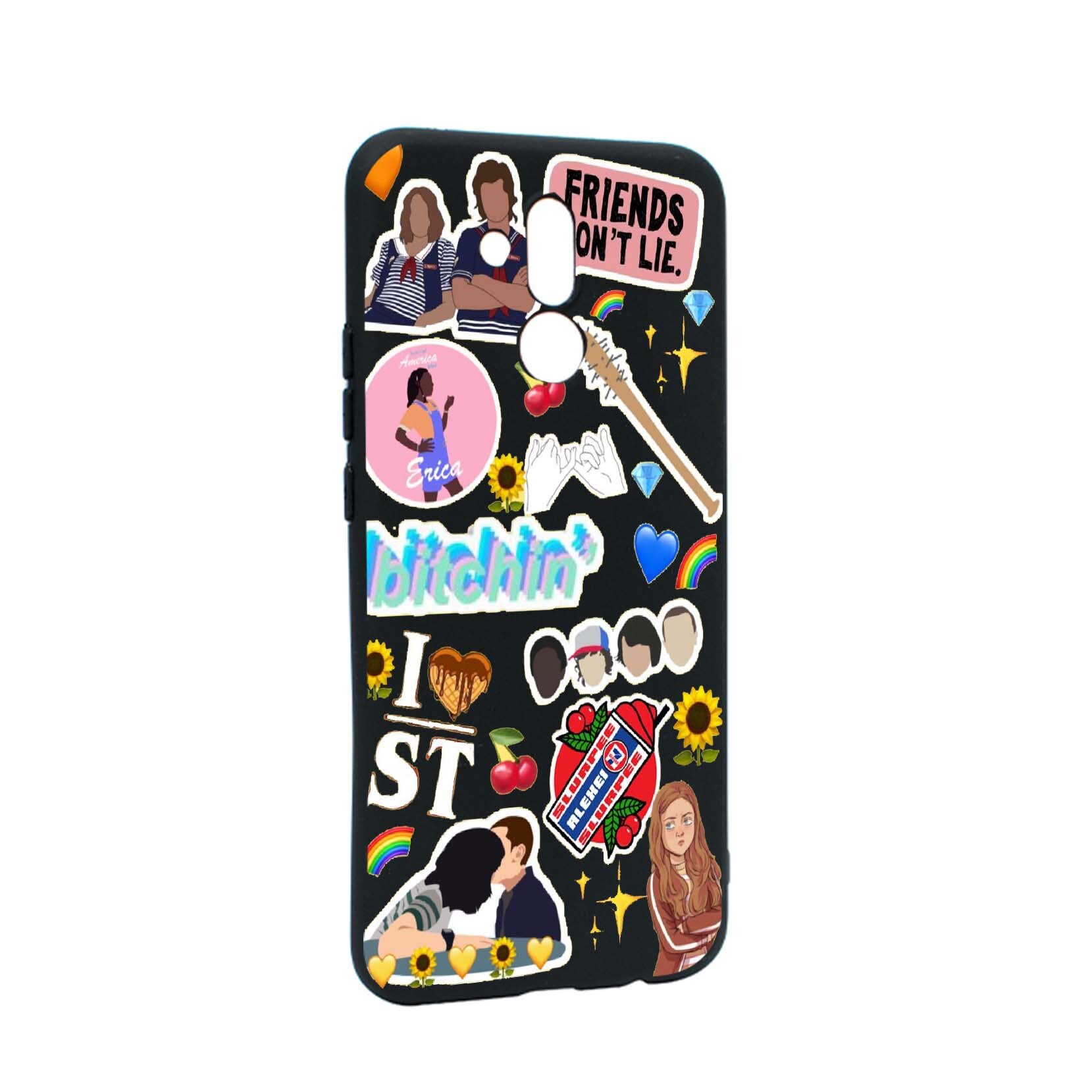 Husa de protectie Stranger Things, Movie, pentru Huawei Mate 20 Lite, rezistenta la uzura, anti-alunecare, din silicon Premium, B376