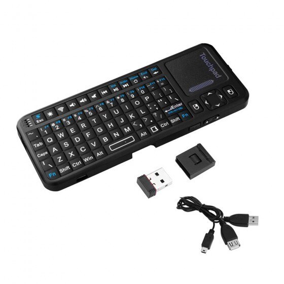 ambulance bid tail Tastatura mini wireless iluminata, compatibila Smart TV si PC - eMAG.ro